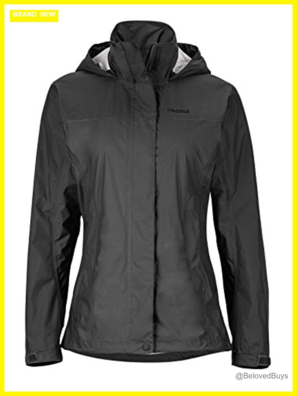 Women's Lightweight Waterproof Rain Jacket with Hood Hiking Cycling